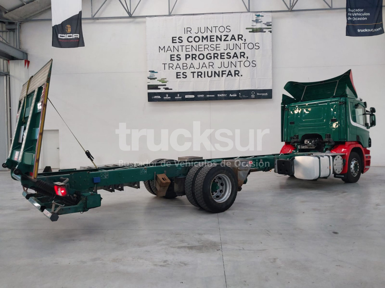 SCANIA P280.18 - Podvozek s kabinou: obrázek 4 SCANIA P280.18 - Podvozek s kabinou: obrázek 4