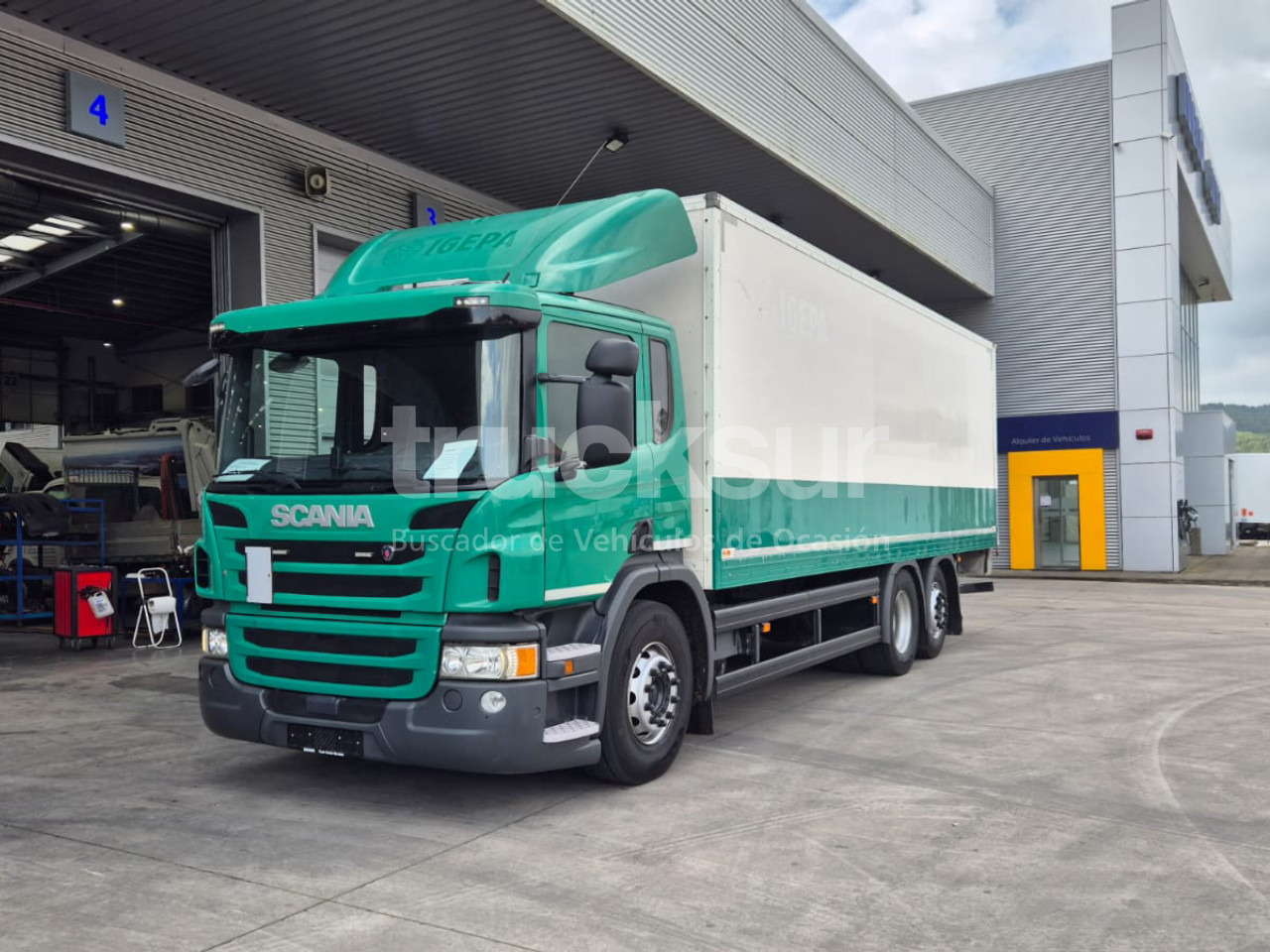 SCANIA P320.26 ejes 6x2*4 - Plachtový nákladní auto: obrázek 1 SCANIA P320.26 ejes 6x2*4 - Plachtový nákladní auto: obrázek 1