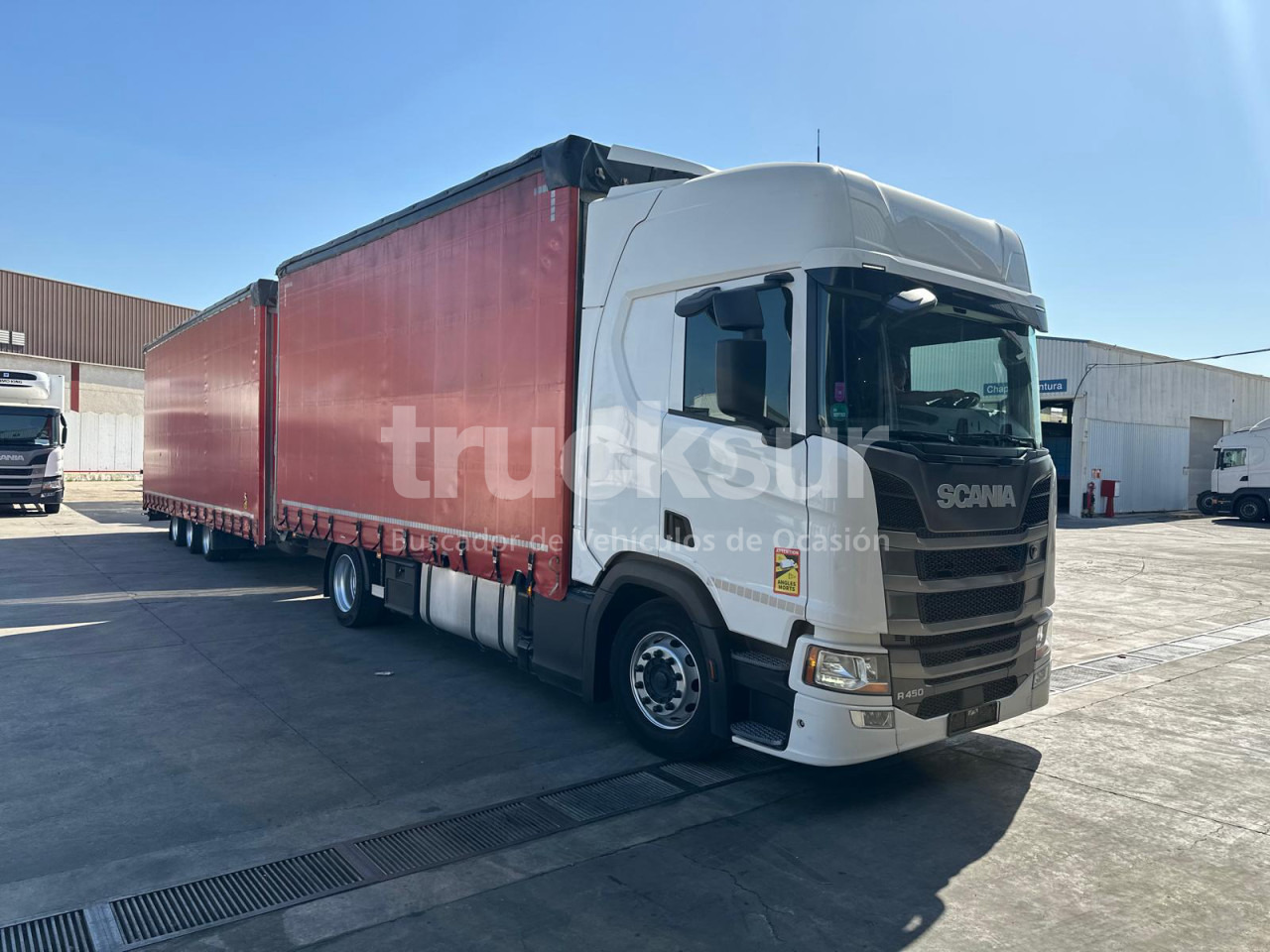 SCANIA R450.18 - Plachtový nákladní auto: obrázek 4 SCANIA R450.18 - Plachtový nákladní auto: obrázek 4