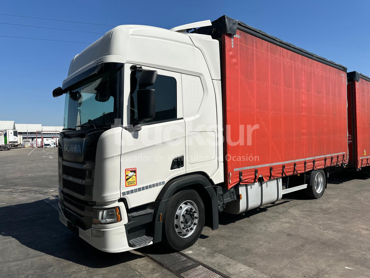 SCANIA R450.18 - Plachtový nákladní auto: obrázek 1 SCANIA R450.18 - Plachtový nákladní auto: obrázek 1