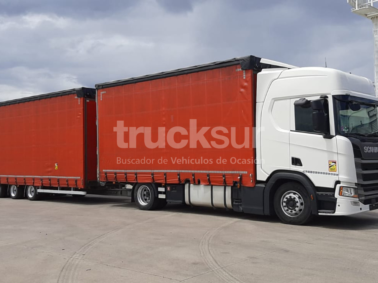 SCANIA R450.18 - Plachtový nákladní auto: obrázek 1 SCANIA R450.18 - Plachtový nákladní auto: obrázek 1
