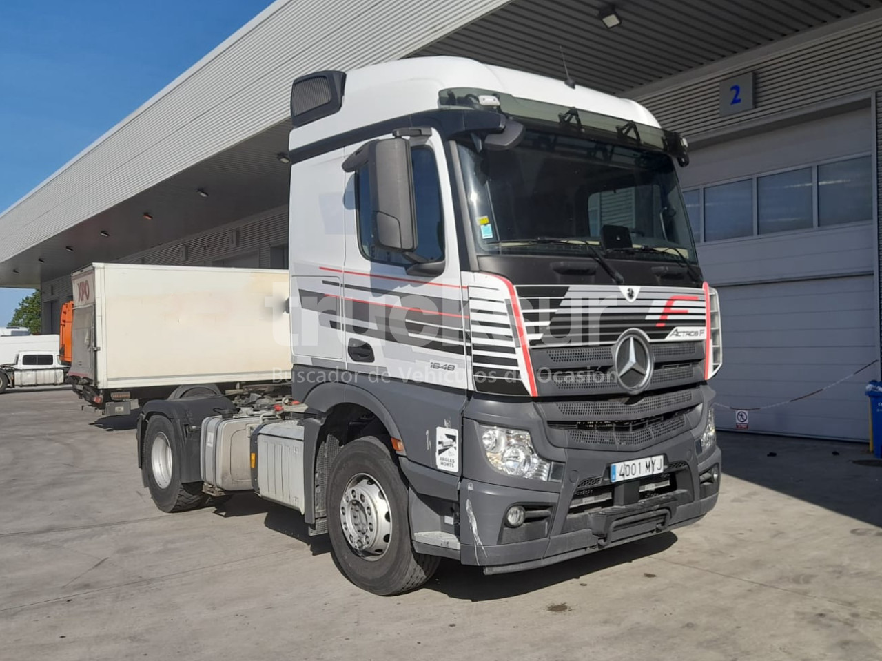 MERCEDES ACTROS 1848F - Tahač: obrázek 2 MERCEDES ACTROS 1848F - Tahač: obrázek 2