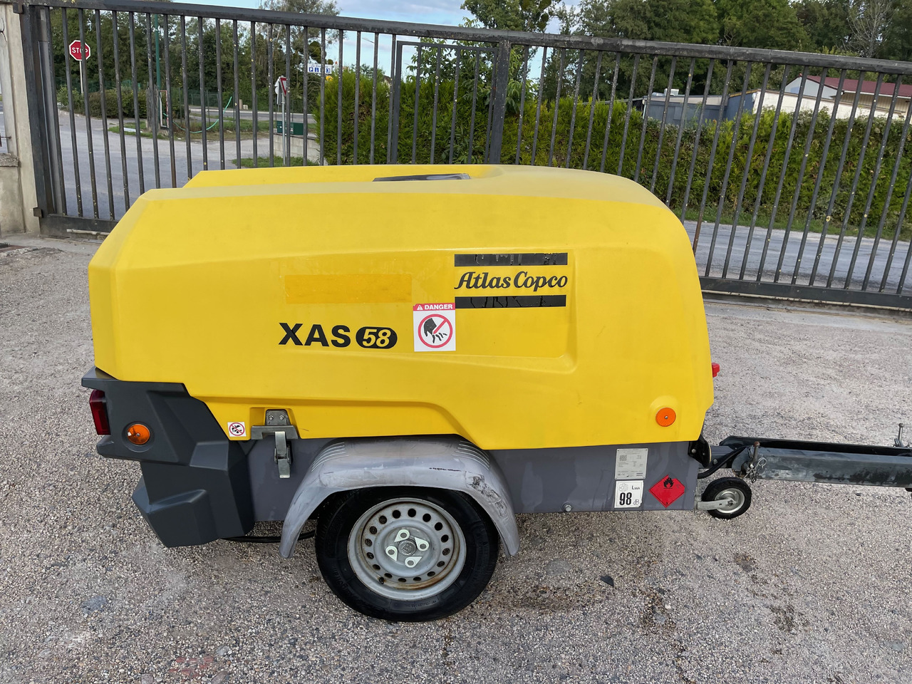 ATLAS COPCO XAS58 - Mobilní kompresor: obrázek 1 ATLAS COPCO XAS58 - Mobilní kompresor: obrázek 1