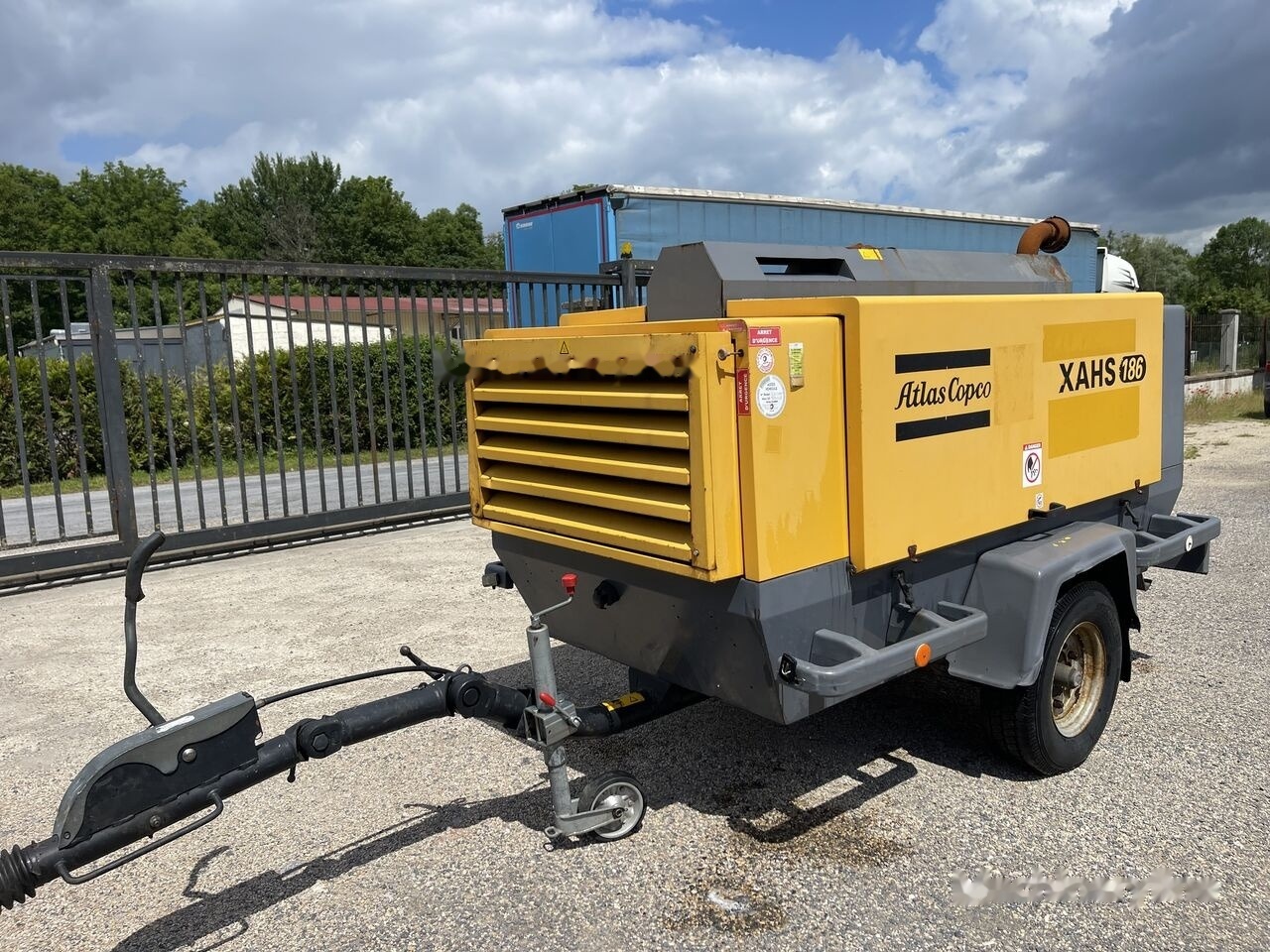 Atlas Copco XAHS 186 - Mobilní kompresor: obrázek 3 Atlas Copco XAHS 186 - Mobilní kompresor: obrázek 3