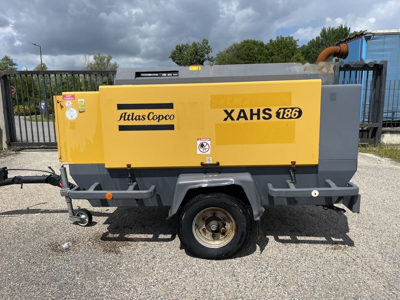 Atlas Copco XAHS 186 - Mobilní kompresor: obrázek 1 Atlas Copco XAHS 186 - Mobilní kompresor: obrázek 1