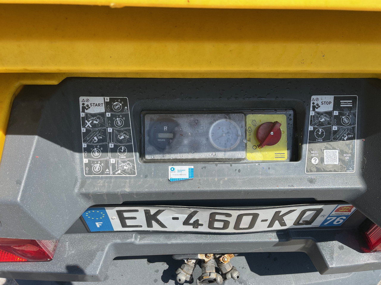 Mobilní kompresor Atlas Copco XAS88 KD: obrázek 9 Mobilní kompresor Atlas Copco XAS88 KD: obrázek 9
