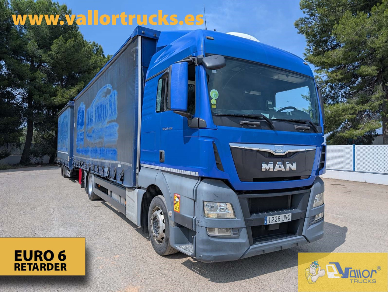 MAN TGX 26.440 - ROAD TRAIN - Plachtový nákladní auto: obrázek 2 MAN TGX 26.440 - ROAD TRAIN - Plachtový nákladní auto: obrázek 2