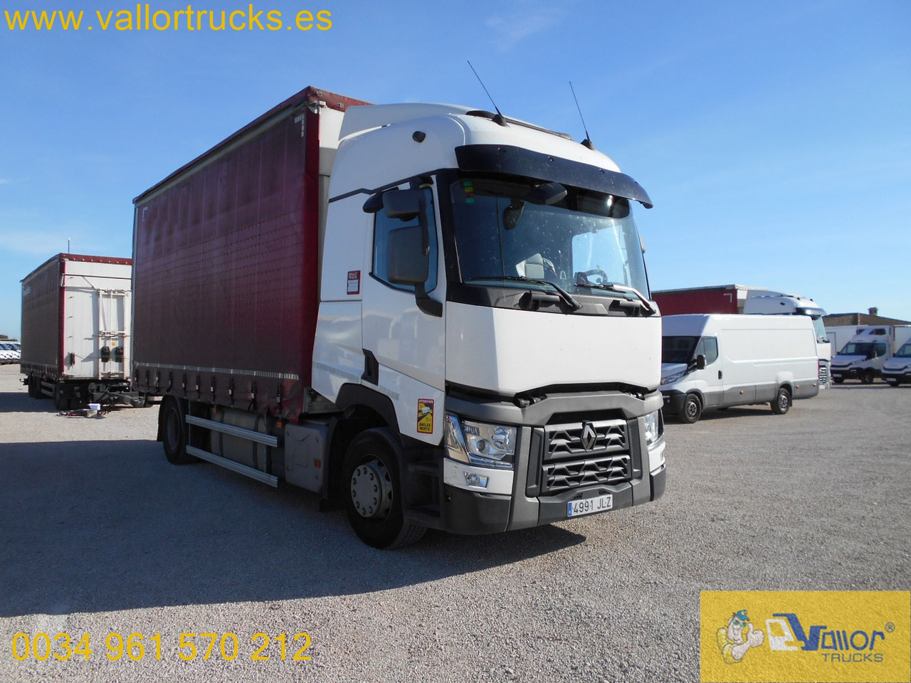 RENAULT T460 - Plachtový nákladní auto: obrázek 4 RENAULT T460 - Plachtový nákladní auto: obrázek 4