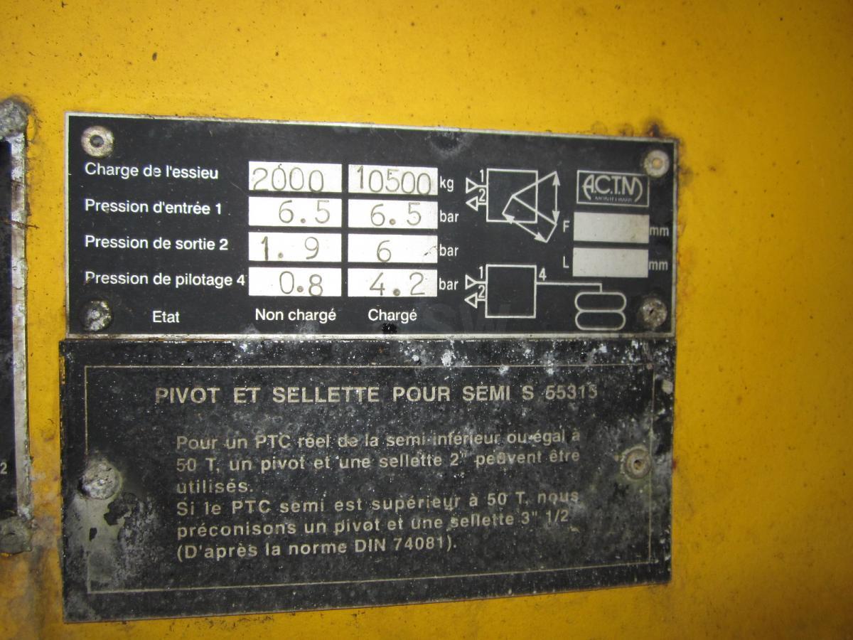 Podvalníkový návěs ACTM ACTM: obrázek 13 Podvalníkový návěs ACTM ACTM: obrázek 13