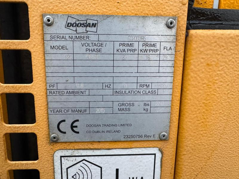 Elektrický generátor Doosan G20: obrázek 7