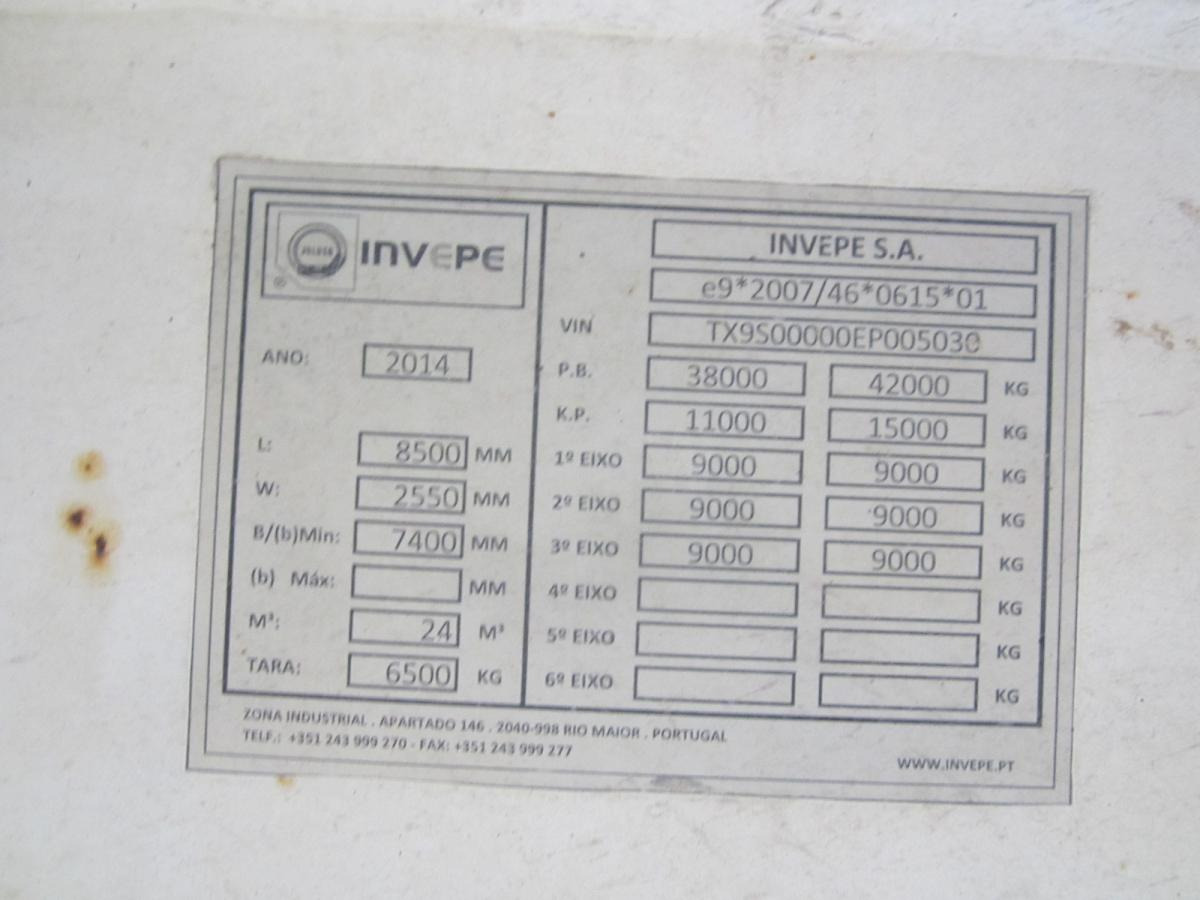 Invepe - Sklápěcí návěs: obrázek 3 Invepe - Sklápěcí návěs: obrázek 3
