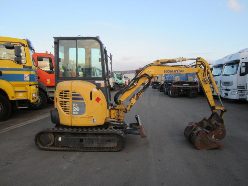 Komatsu PC26MR-3 - Mini rýpadlo: obrázek 2 Komatsu PC26MR-3 - Mini rýpadlo: obrázek 2
