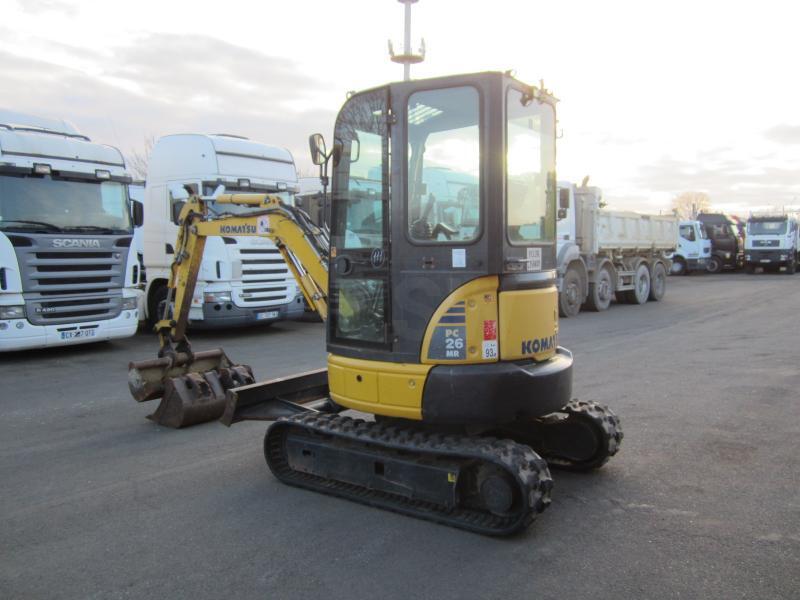 Komatsu PC26MR-3 - Mini rýpadlo: obrázek 4 Komatsu PC26MR-3 - Mini rýpadlo: obrázek 4