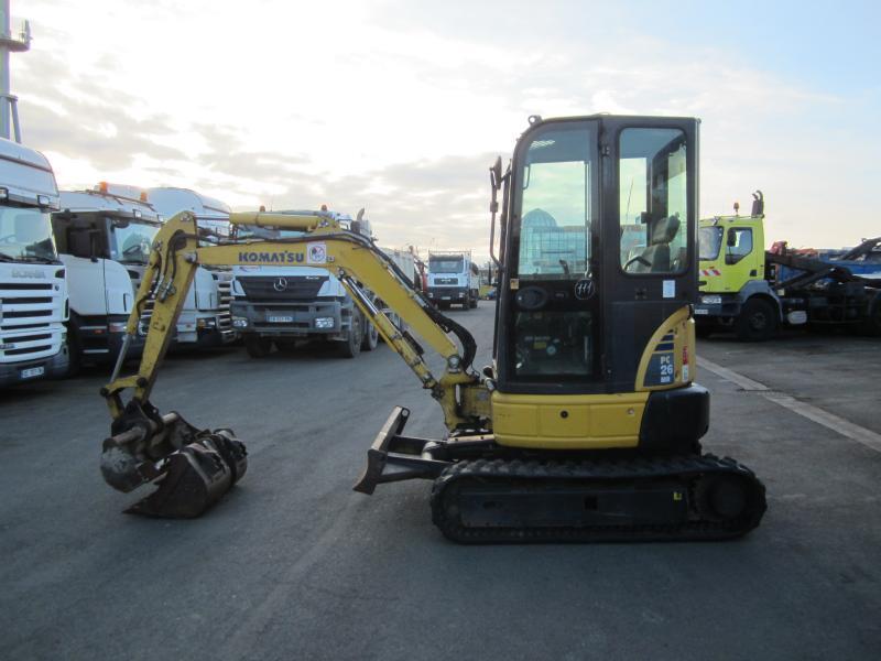 Komatsu PC26MR-3 - Mini rýpadlo: obrázek 5 Komatsu PC26MR-3 - Mini rýpadlo: obrázek 5