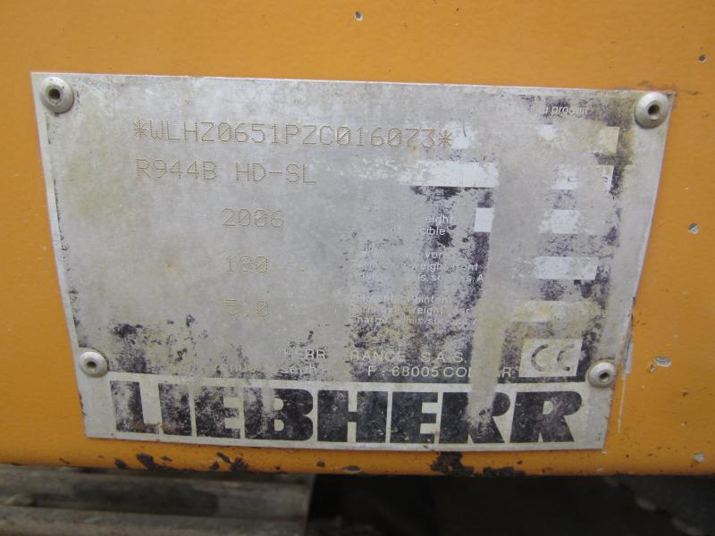 Liebherr R944 Litronic HD-SL - Pásové rýpadlo: obrázek 5 Liebherr R944 Litronic HD-SL - Pásové rýpadlo: obrázek 5