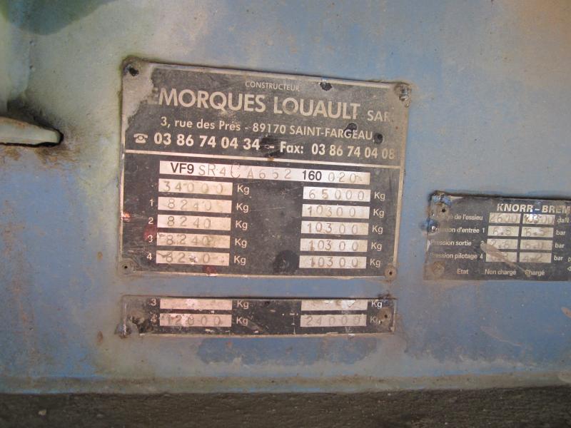 Louault - Podvalníkový návěs: obrázek 3 Louault - Podvalníkový návěs: obrázek 3