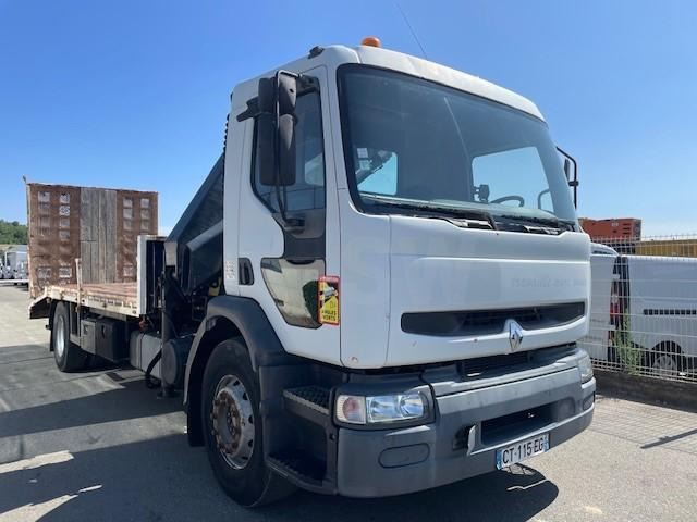 Renault Premium 250 - Nákladní automobil valníkový/ Plošinový, Auto s hydraulickou rukou: obrázek 2 Renault Premium 250 - Nákladní automobil valníkový/ Plošinový, Auto s hydraulickou rukou: obrázek 2