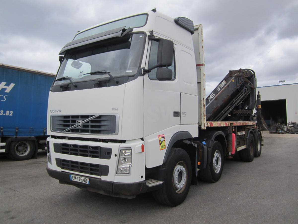 Volvo FH 520 - Nákladní automobil valníkový/ Plošinový, Auto s hydraulickou rukou: obrázek 1 Volvo FH 520 - Nákladní automobil valníkový/ Plošinový, Auto s hydraulickou rukou: obrázek 1