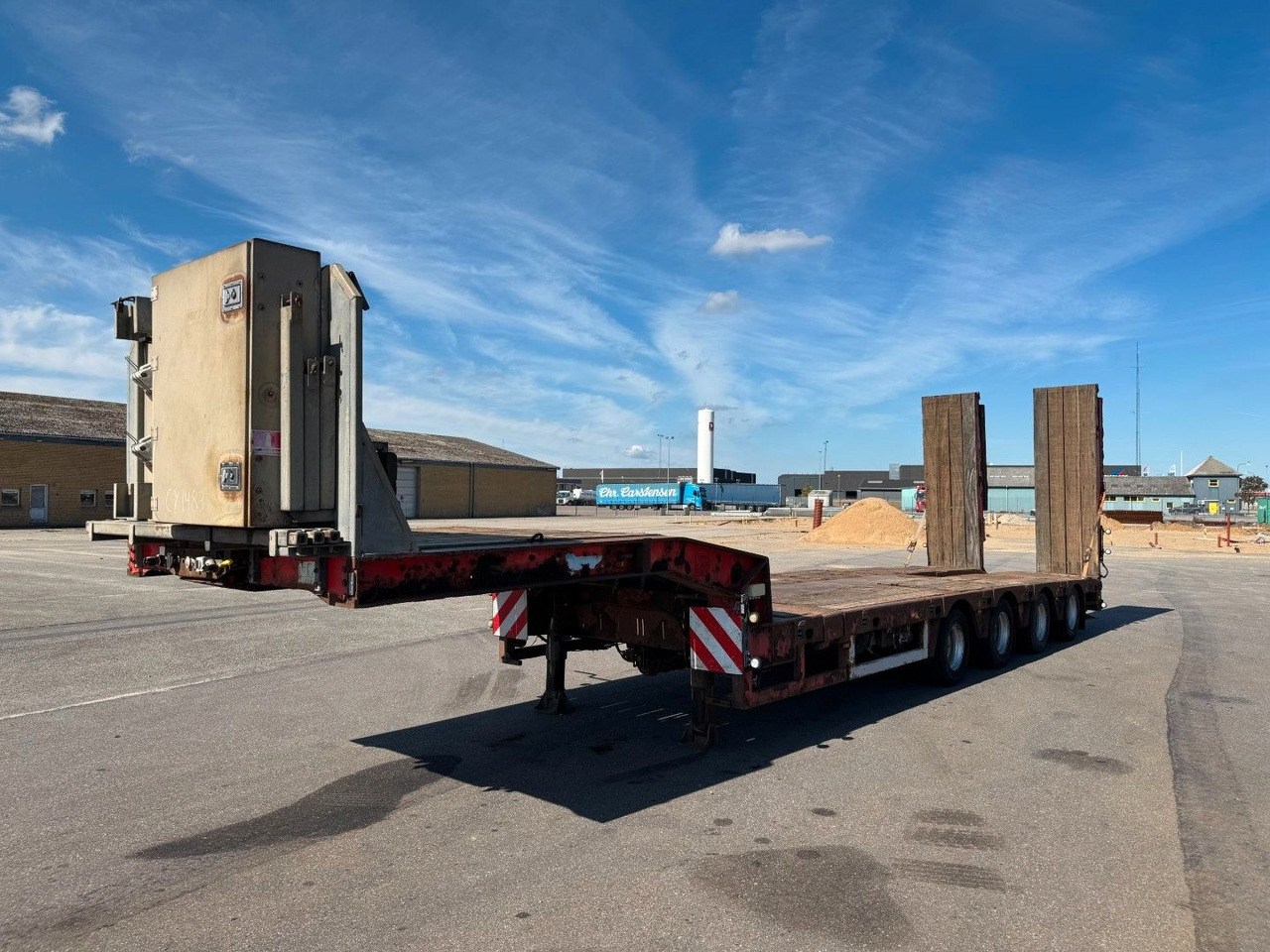 Kel-Berg Faymonville 4 axle Ausziehbar Tieflader - Podvalníkový návěs: obrázek 1 Kel-Berg Faymonville 4 axle Ausziehbar Tieflader - Podvalníkový návěs: obrázek 1