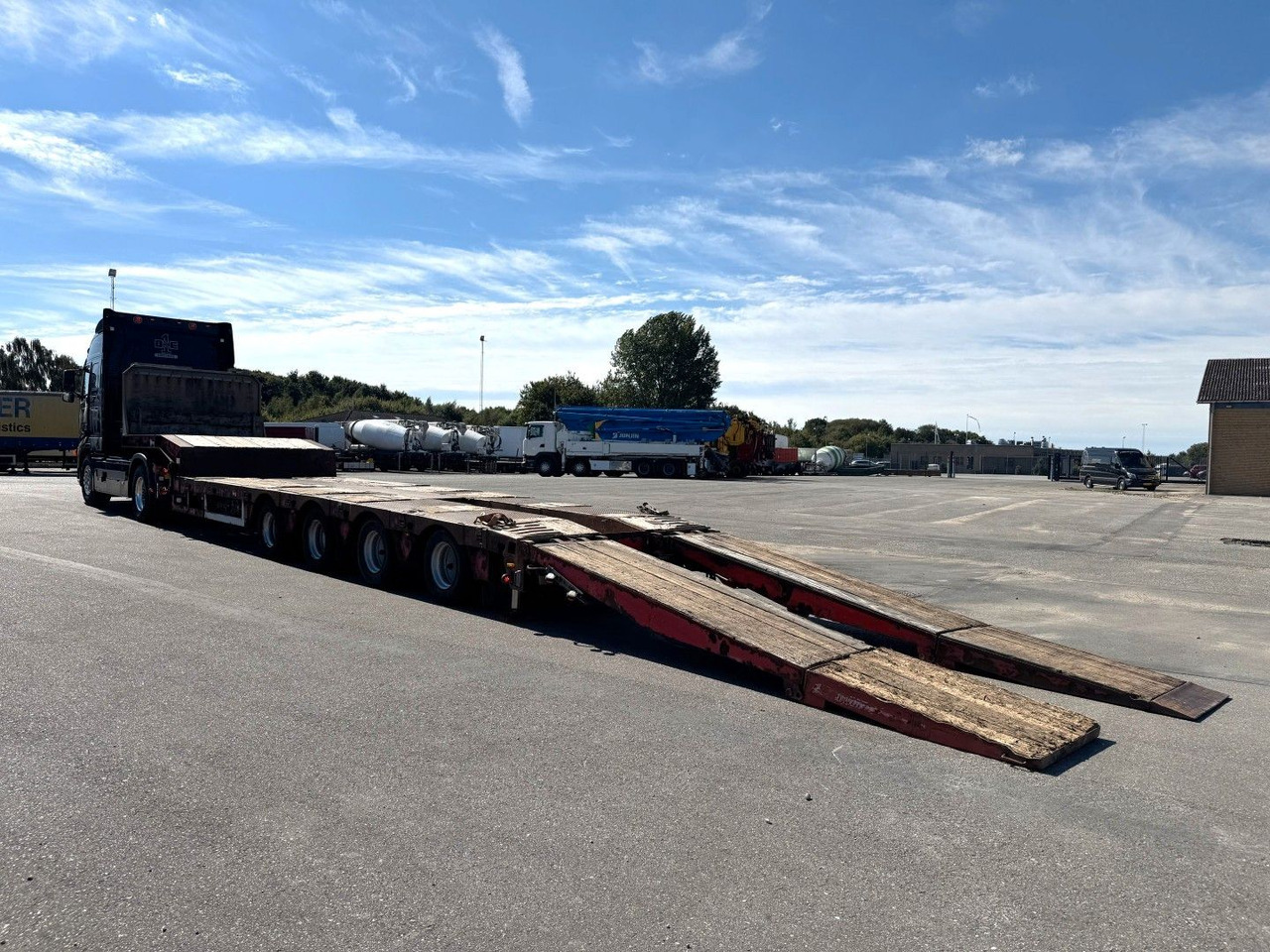 Kel-Berg Faymonville 4 axle Ausziehbar Tieflader - Podvalníkový návěs: obrázek 5 Kel-Berg Faymonville 4 axle Ausziehbar Tieflader - Podvalníkový návěs: obrázek 5