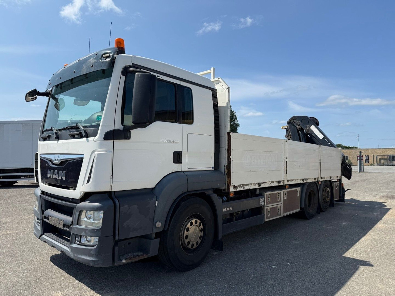 MAN TGS 26.400 6x2 HMF 2620 K5 / Engine Damage - Auto s hydraulickou rukou: obrázek 1 MAN TGS 26.400 6x2 HMF 2620 K5 / Engine Damage - Auto s hydraulickou rukou: obrázek 1