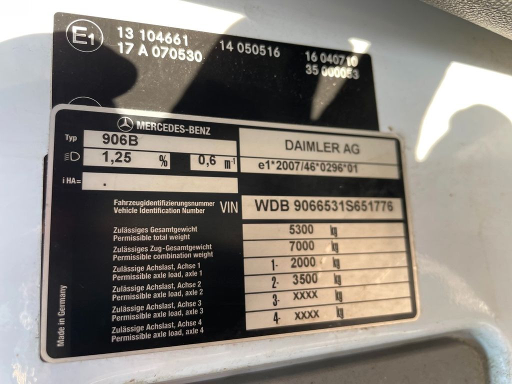 Autoplošina Mercedes-Benz Sprinter 516 CDI Versalift VT-155-FZ 15,6 m. Mercedes-Benz Sprinter 516 CDI Versalift VT-155-FZ 15,6 m.: obrázek 20 Autoplošina Mercedes-Benz Sprinter 516 CDI Versalift VT-155-FZ 15,6 m. Mercedes-Benz Sprinter 516 CDI Versalift VT-155-FZ 15,6 m.: obrázek 20