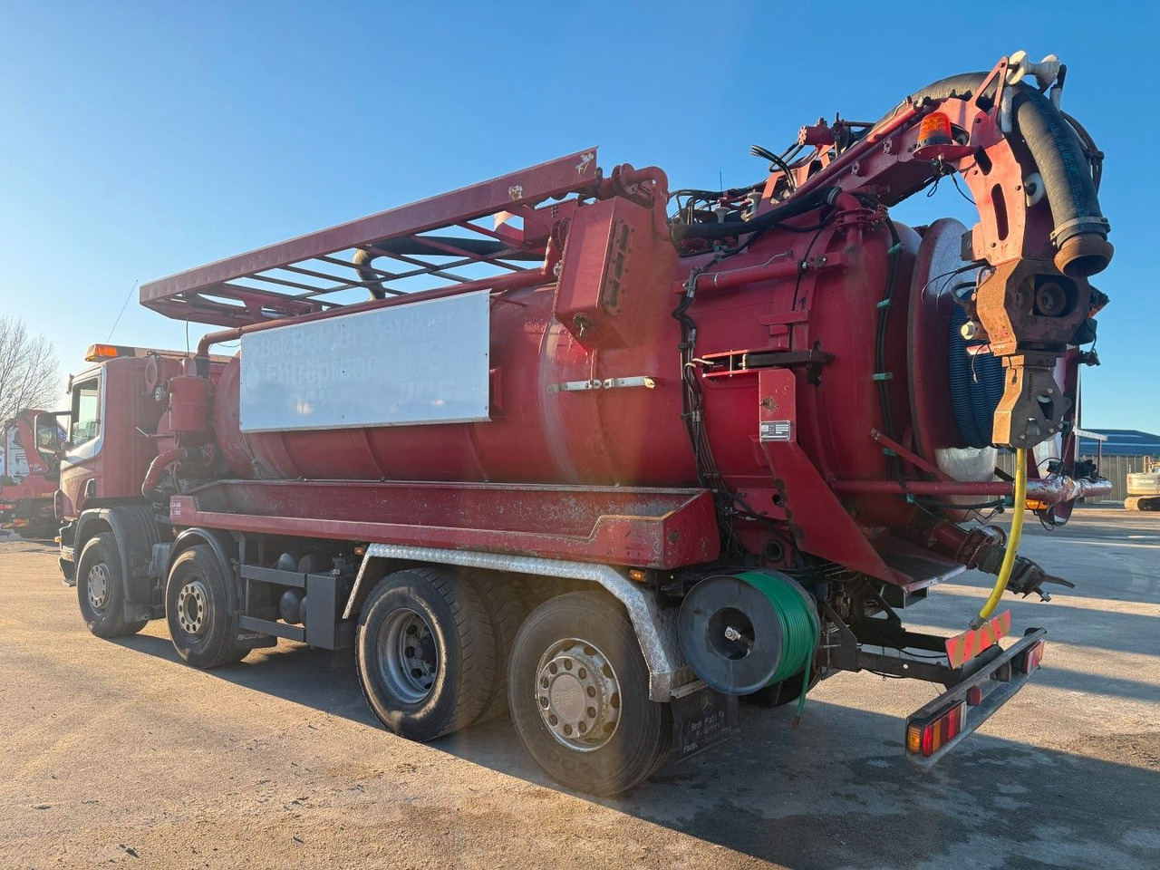Scania 114/380 8x2*6 Assmann 14 m3 Vacuumtruck - Čistič odpadových jam: obrázek 4 Scania 114/380 8x2*6 Assmann 14 m3 Vacuumtruck - Čistič odpadových jam: obrázek 4