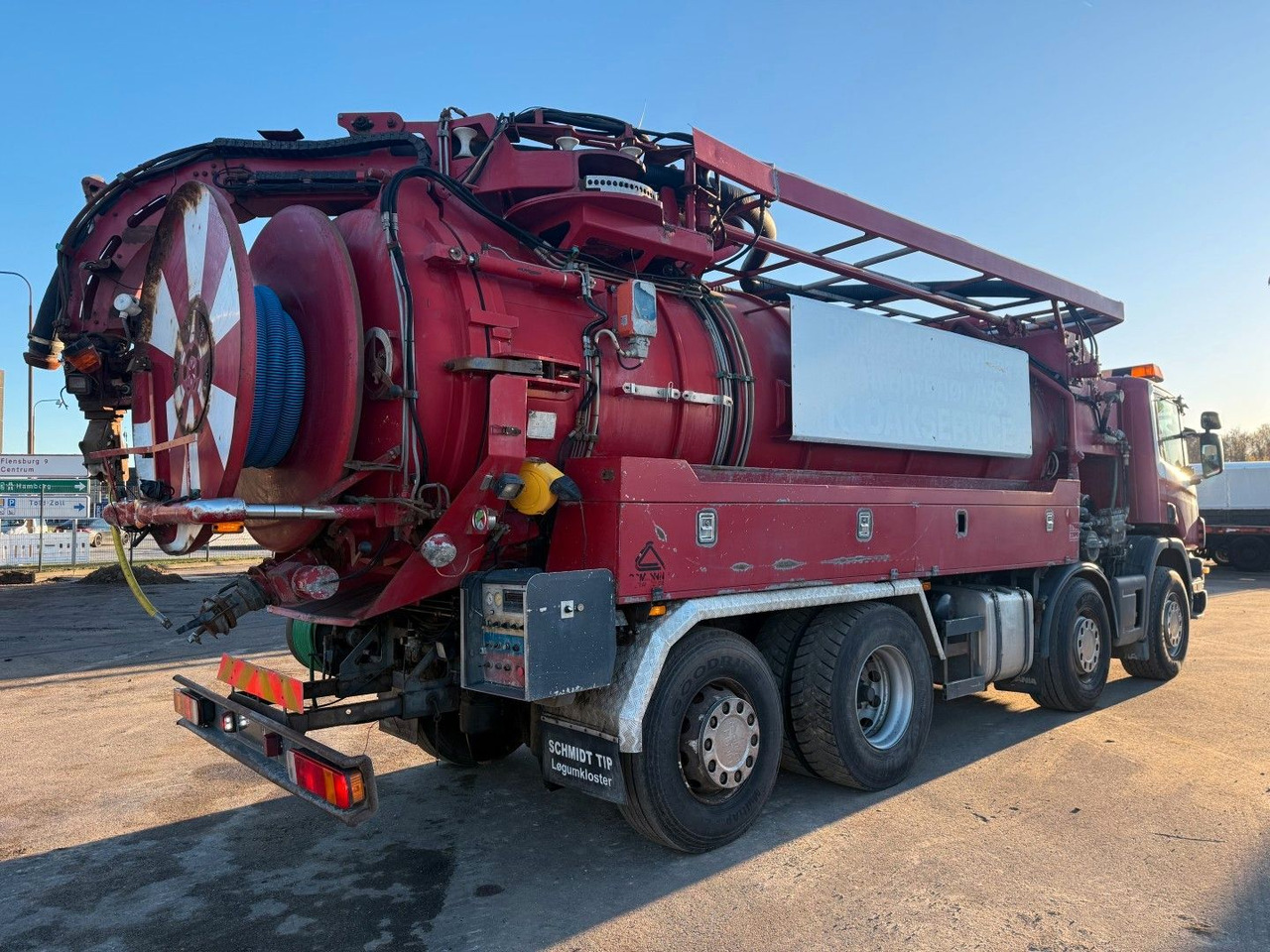 Scania 114/380 8x2*6 Assmann 14 m3 Vacuumtruck - Čistič odpadových jam: obrázek 3 Scania 114/380 8x2*6 Assmann 14 m3 Vacuumtruck - Čistič odpadových jam: obrázek 3