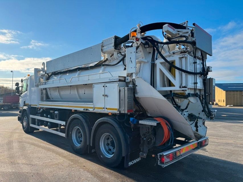 Scania P360 Euro 6 6x4 JHL Hvidtved Larsen FlexLine 312 - Čistič odpadových jam: obrázek 4 Scania P360 Euro 6 6x4 JHL Hvidtved Larsen FlexLine 312 - Čistič odpadových jam: obrázek 4