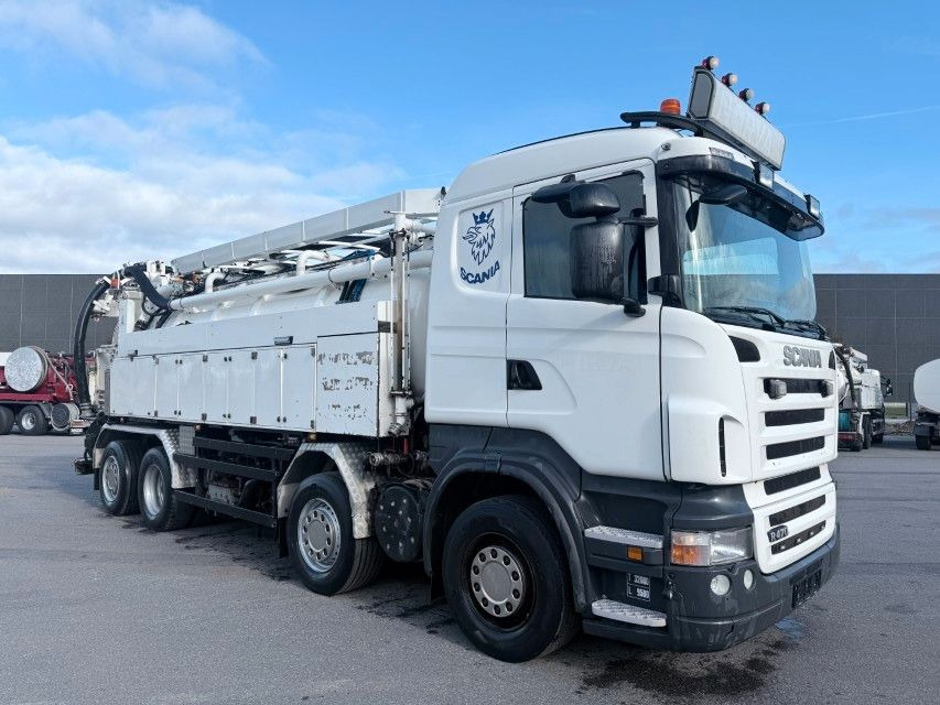 Scania R470 8x2*6 Hvidtved Larsen RECycler 414 - Čistič odpadových jam: obrázek 2 Scania R470 8x2*6 Hvidtved Larsen RECycler 414 - Čistič odpadových jam: obrázek 2