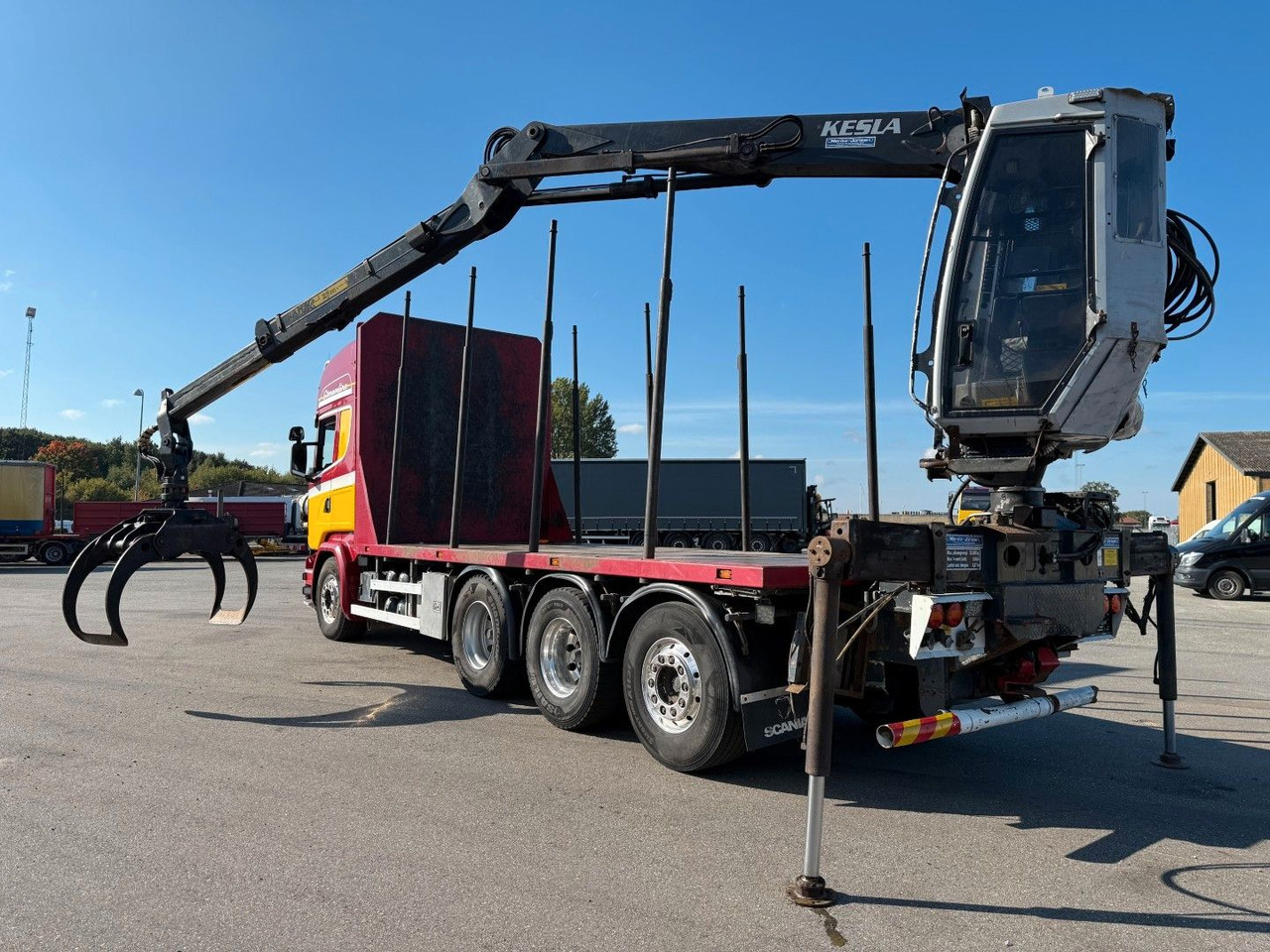 Scania R580 V8 8x4*4 Crane Kesla 21127 / Woodtransport - Auto s hydraulickou rukou: obrázek 4 Scania R580 V8 8x4*4 Crane Kesla 21127 / Woodtransport - Auto s hydraulickou rukou: obrázek 4