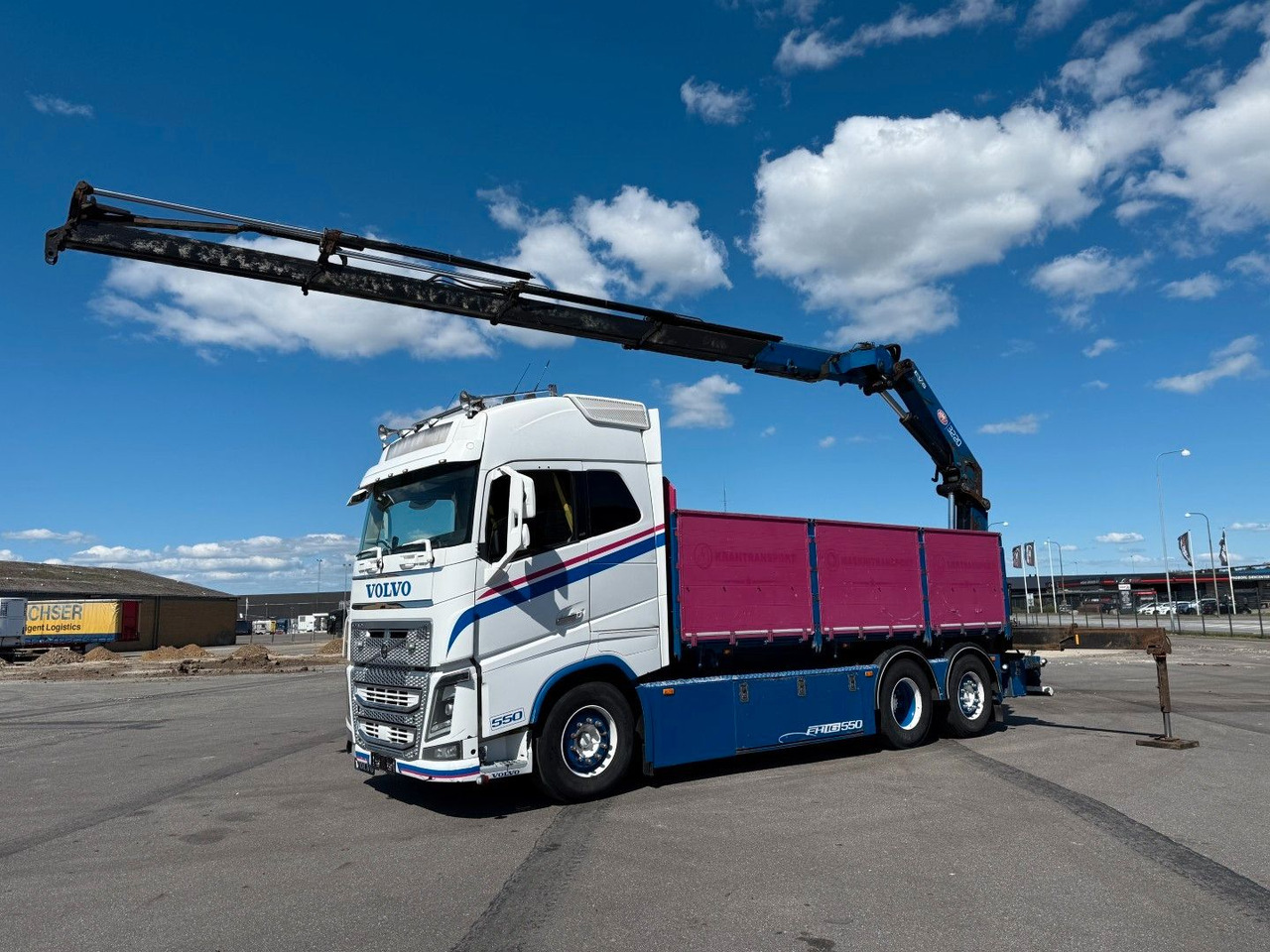 Volvo FH 16.550 6x2*4 / Crane HMF 3220K4 Euro 6 - Auto s hydraulickou rukou: obrázek 1 Volvo FH 16.550 6x2*4 / Crane HMF 3220K4 Euro 6 - Auto s hydraulickou rukou: obrázek 1