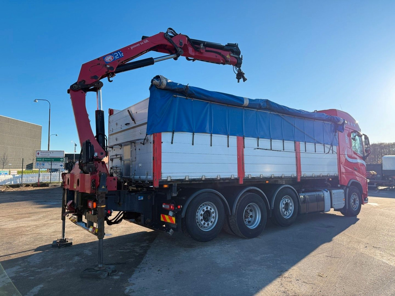 Volvo FH 500 8x2*6 Tipper / Kran / Crane / HMF 2120 - Auto s hydraulickou rukou: obrázek 3 Volvo FH 500 8x2*6 Tipper / Kran / Crane / HMF 2120 - Auto s hydraulickou rukou: obrázek 3