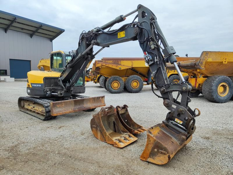 Volvo ECR88D - Mini rýpadlo: obrázek 4 Volvo ECR88D - Mini rýpadlo: obrázek 4
