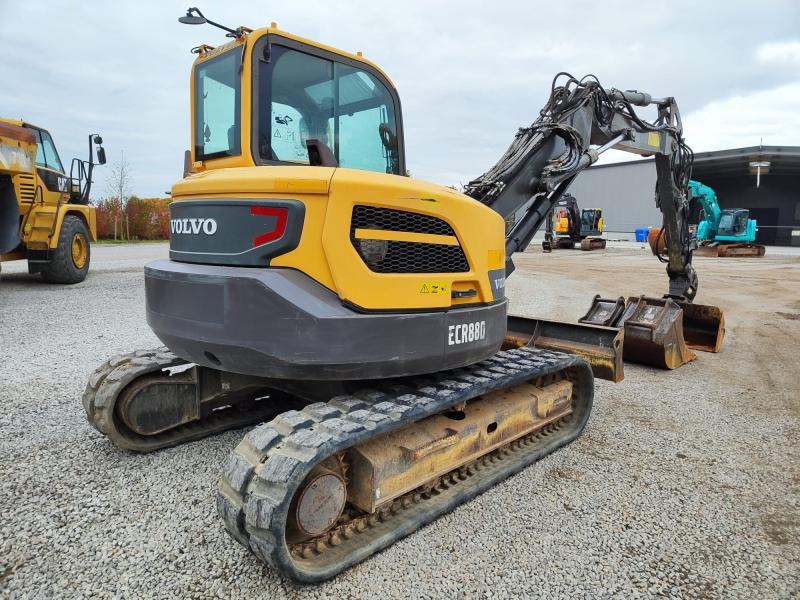 Volvo ECR88D - Mini rýpadlo: obrázek 2 Volvo ECR88D - Mini rýpadlo: obrázek 2