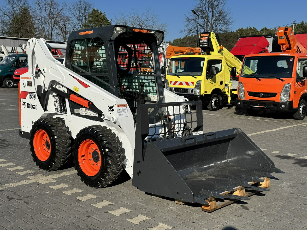 Bobcat S570 Sterowanie Burtowe Joystick Mini ładowarka Ładowarka - Smykový nakladač: obrázek 1 Bobcat S570 Sterowanie Burtowe Joystick Mini ładowarka Ładowarka - Smykový nakladač: obrázek 1