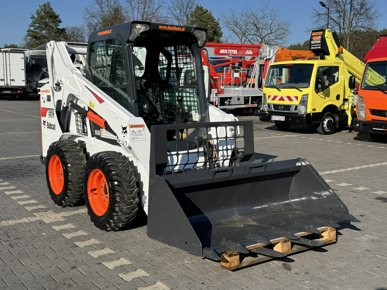 Bobcat S570 Sterowanie Burtowe Joystick Mini ładowarka Ładowarka - Smykový nakladač: obrázek 3 Bobcat S570 Sterowanie Burtowe Joystick Mini ładowarka Ładowarka - Smykový nakladač: obrázek 3