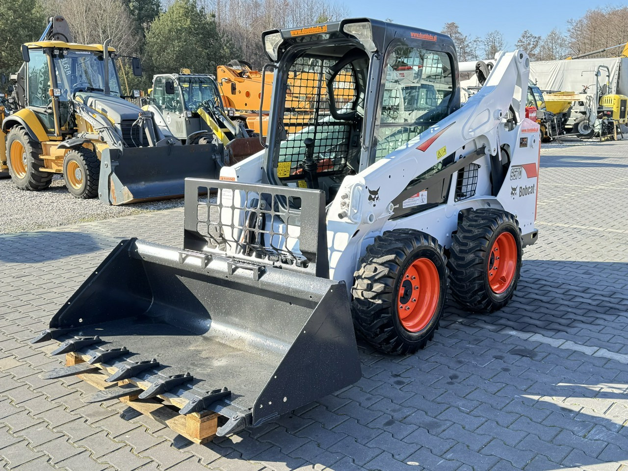 Bobcat S570 Sterowanie Burtowe Joystick Mini ładowarka Ładowarka - Smykový nakladač: obrázek 2 Bobcat S570 Sterowanie Burtowe Joystick Mini ładowarka Ładowarka - Smykový nakladač: obrázek 2