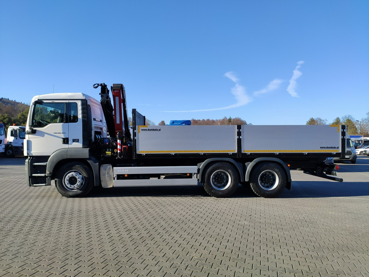 MAN TGS 26.360 6x4 - Nákladní automobil valníkový/ Plošinový, Auto s hydraulickou rukou: obrázek 5 MAN TGS 26.360 6x4 - Nákladní automobil valníkový/ Plošinový, Auto s hydraulickou rukou: obrázek 5