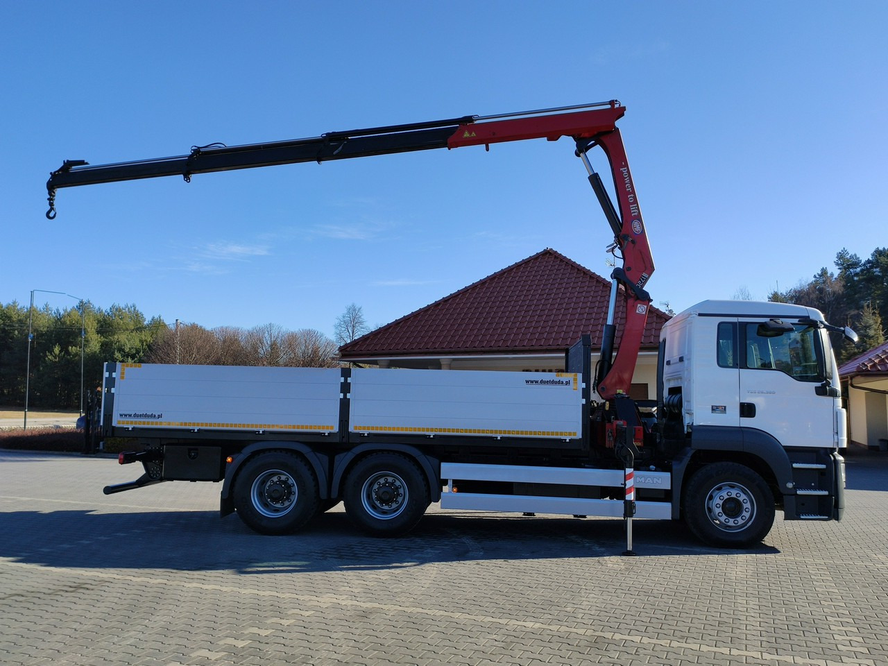 MAN TGS 26.360 6x4 - Nákladní automobil valníkový/ Plošinový, Auto s hydraulickou rukou: obrázek 4 MAN TGS 26.360 6x4 - Nákladní automobil valníkový/ Plošinový, Auto s hydraulickou rukou: obrázek 4