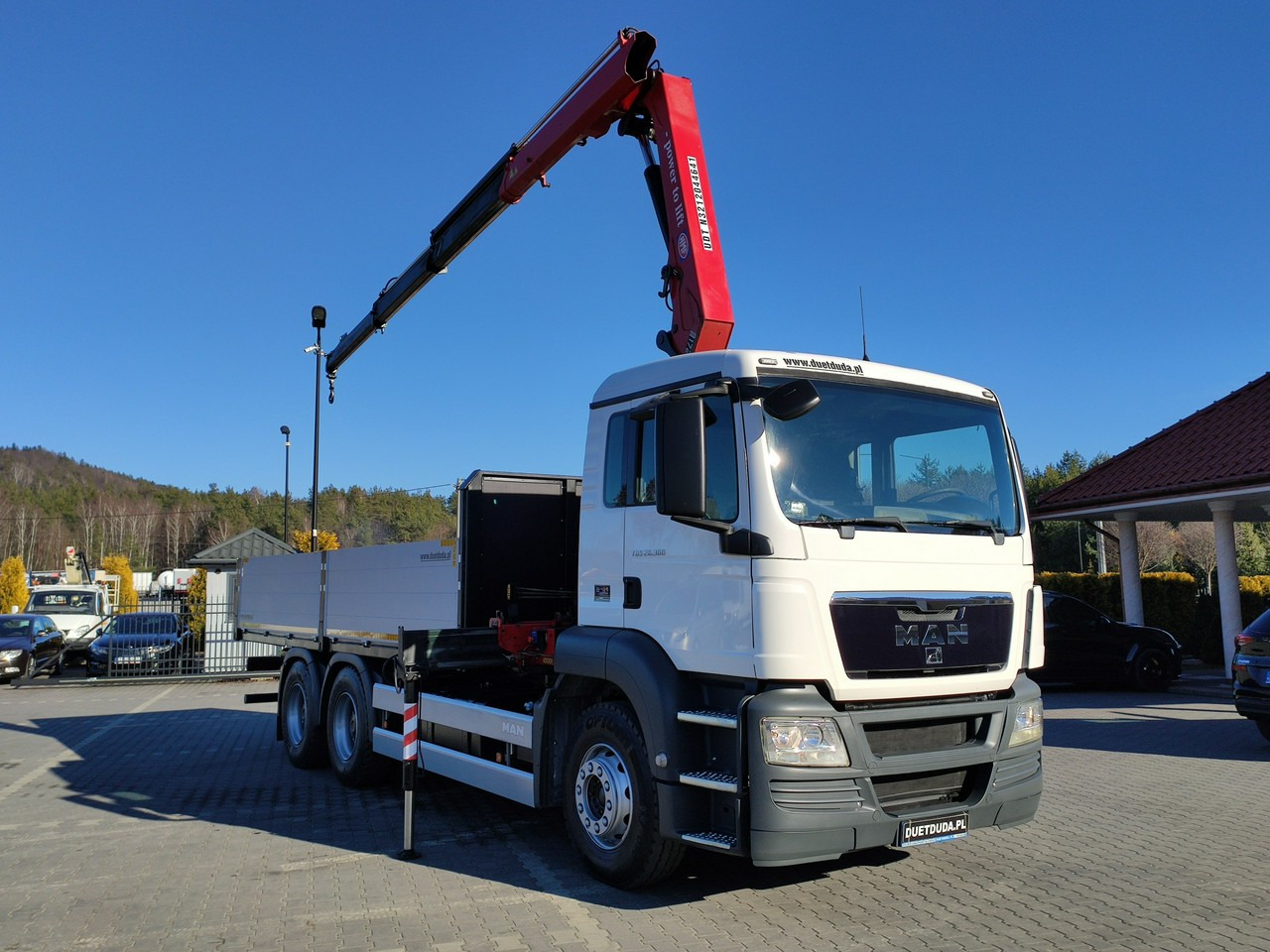 MAN TGS 26.360 6x4 - Nákladní automobil valníkový/ Plošinový, Auto s hydraulickou rukou: obrázek 3 MAN TGS 26.360 6x4 - Nákladní automobil valníkový/ Plošinový, Auto s hydraulickou rukou: obrázek 3