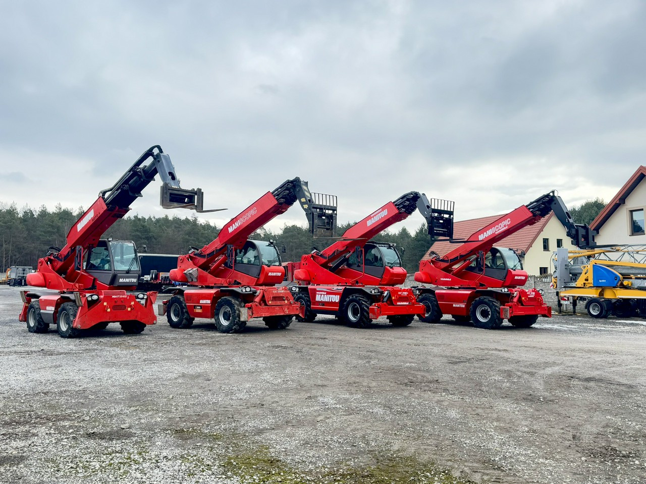 Teleskopický manipulátor Manitou MRT 1850 ROTO Teleskopowa Obrotowa Dźwig 2150,2140,2540: obrázek 34