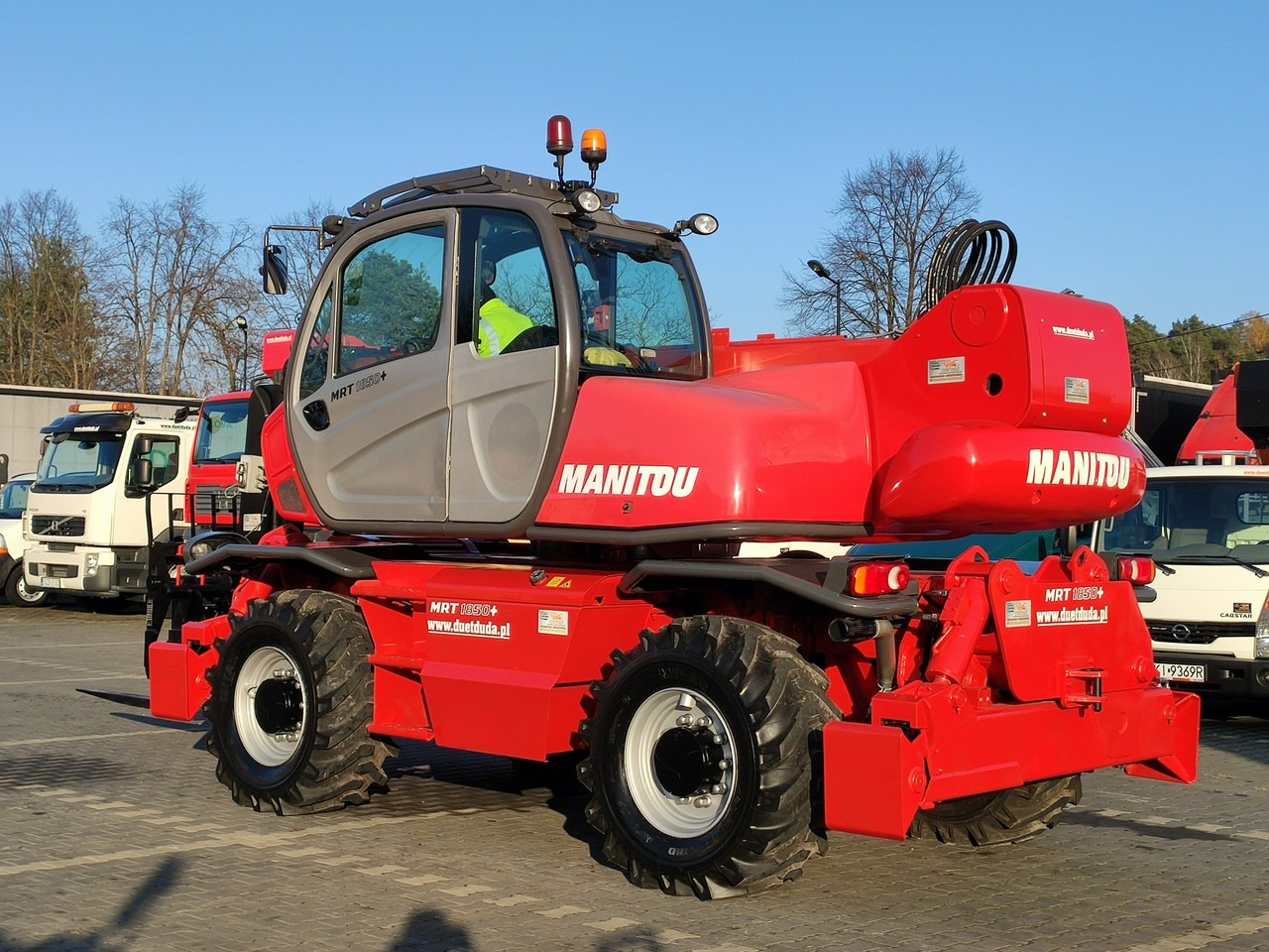 Teleskopický manipulátor Manitou MRT 1850 ROTO Teleskopowa Obrotowa Dźwig 2150,2140,2540: obrázek 17