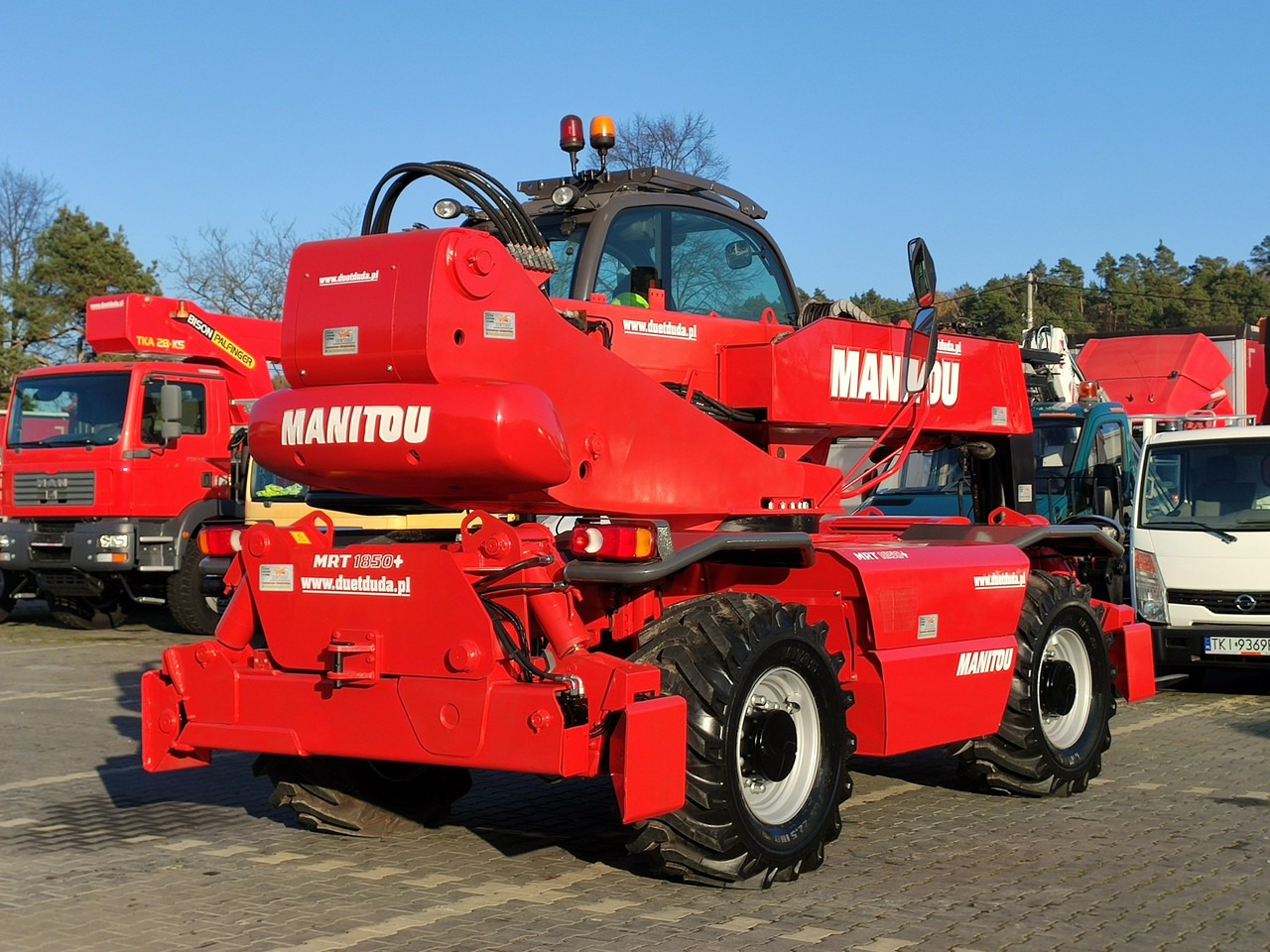 Teleskopický manipulátor Manitou MRT 1850 ROTO Teleskopowa Obrotowa Dźwig 2150,2140,2540: obrázek 22