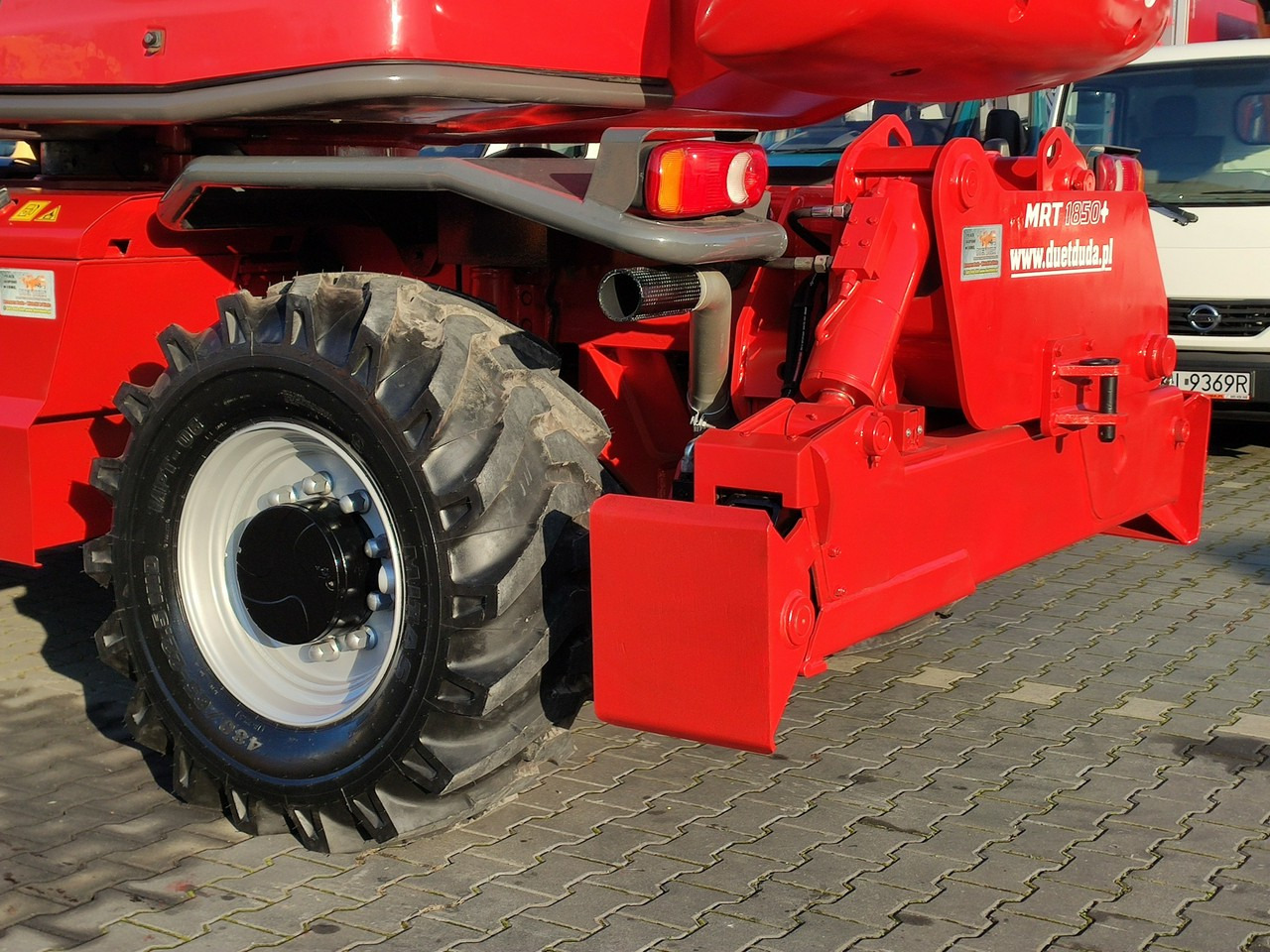 Teleskopický manipulátor Manitou MRT 1850 ROTO Teleskopowa Obrotowa Dźwig 2150,2140,2540: obrázek 21