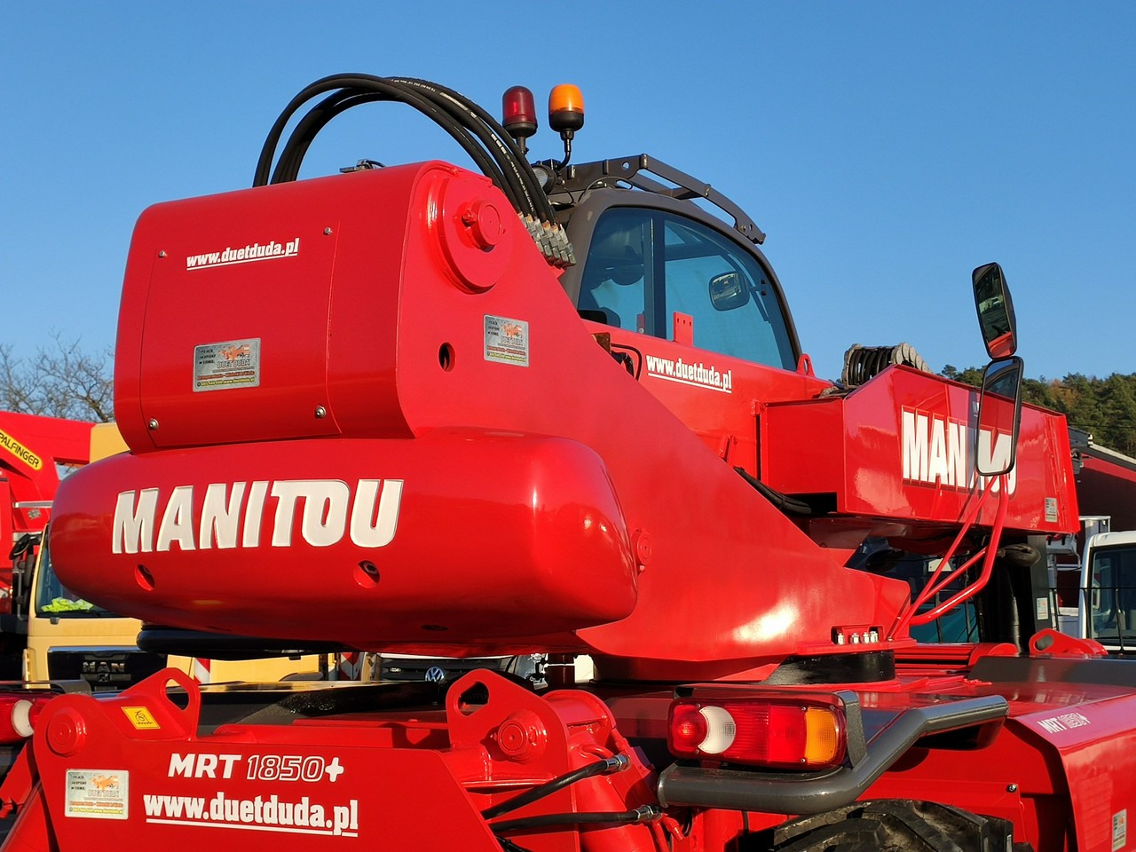 Teleskopický manipulátor Manitou MRT 1850 ROTO Teleskopowa Obrotowa Dźwig 2150,2140,2540: obrázek 23