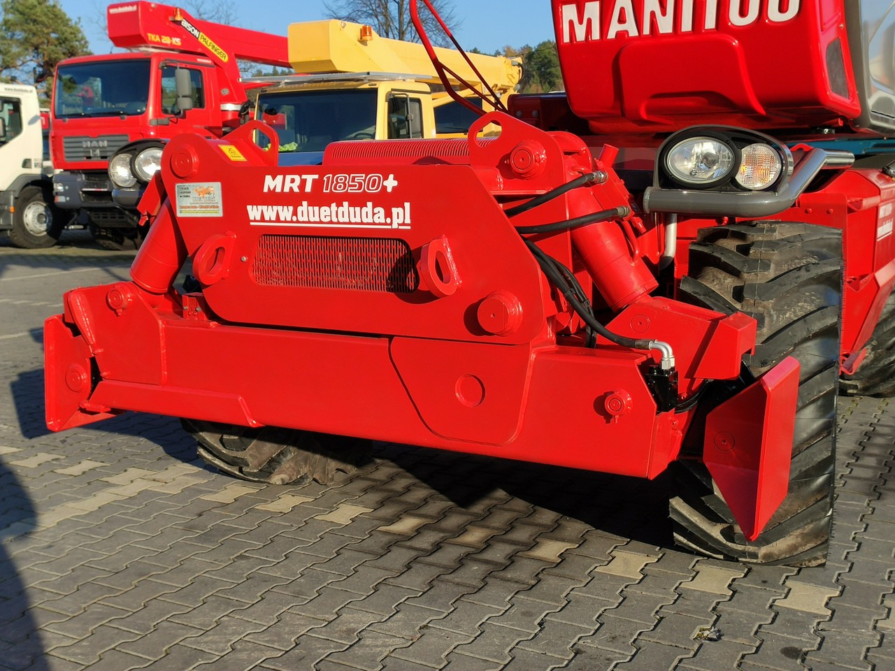 Teleskopický manipulátor Manitou MRT 1850 ROTO Teleskopowa Obrotowa Dźwig 2150,2140,2540: obrázek 10