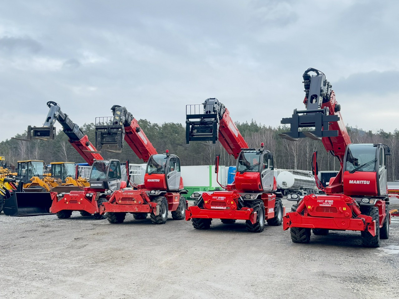 Teleskopický manipulátor Manitou MRT 1850 ROTO Teleskopowa Obrotowa Dźwig 2150,2140,2540: obrázek 7