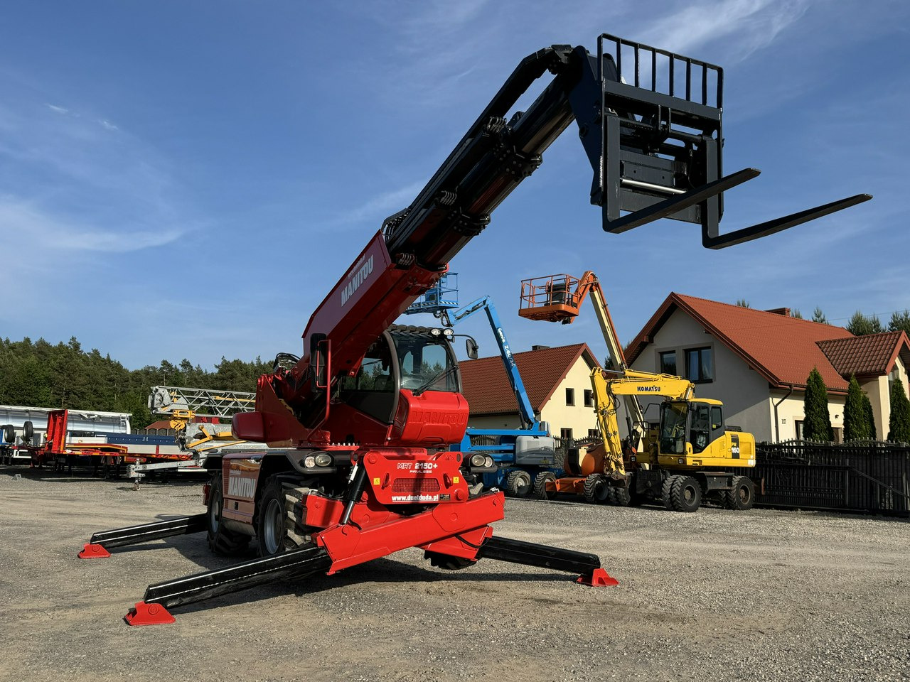 Manitou MRT 2150 ROTO Ładowarka Teleskopowa Obrotowa 2550 - Teleskopický manipulátor: obrázek 3 Manitou MRT 2150 ROTO Ładowarka Teleskopowa Obrotowa 2550 - Teleskopický manipulátor: obrázek 3