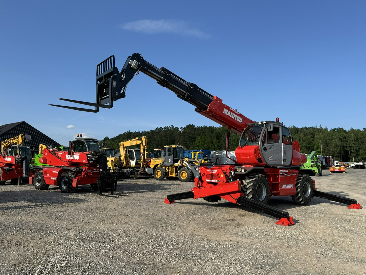 Manitou MRT 2150 ROTO Ładowarka Teleskopowa Obrotowa 2550 - Teleskopický manipulátor: obrázek 5 Manitou MRT 2150 ROTO Ładowarka Teleskopowa Obrotowa 2550 - Teleskopický manipulátor: obrázek 5